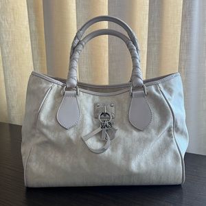 Dior Elegant Cream Tote Bag